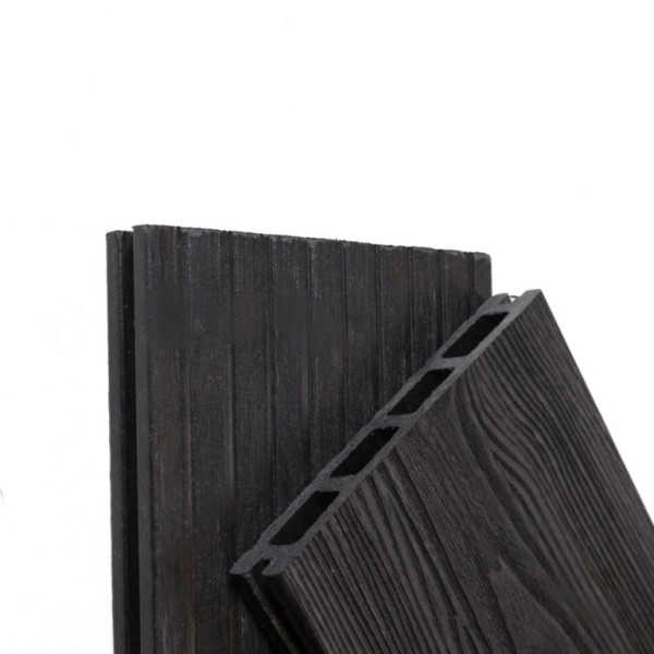 Террасная доска из ДПК ECODECKING Комфорт 3D Графит купить в Благовещенске