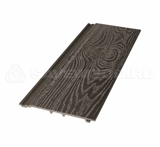 Сайдинг из дпк savewood sw-cedrus тангенциальный распил темно-коричневый купить в Благовещенске