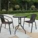 Комплект плетеной мебели AFINA из иск. ротанга Асоль-LR02 LRC-02/LRT-02-D60 Dark Brown купить в Благовещенске