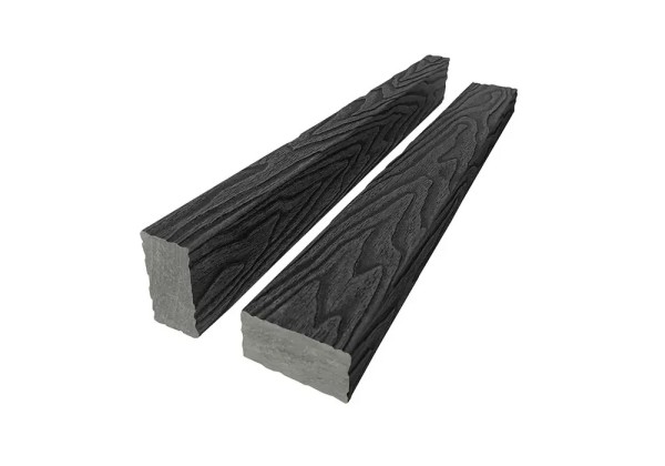 Брус лавочный 3D-тиснение 30х60 Графит купить в Благовещенске