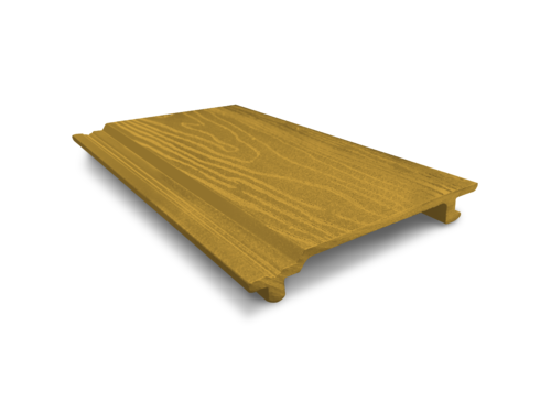 Фасадная панель  из ДПК ECODECKING Желтый купить в Благовещенске