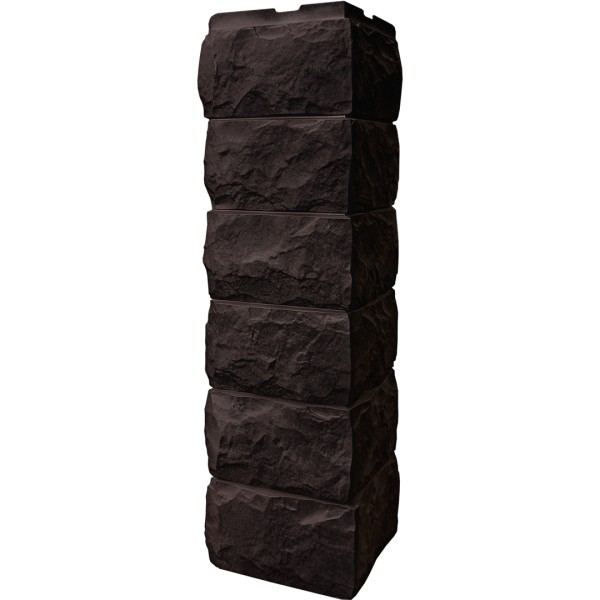 Угол наружный FineBer, Скол Тёмно- коричневый купить в Благовещенске