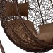 Кресло Подвесное из искусственного ротанга AFM-168A-L Brown купить в Благовещенске