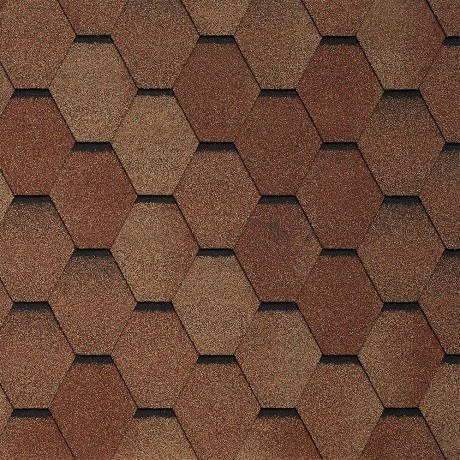 Гибкая черепица Tegola VENETO terracotta 206 купить в Благовещенске