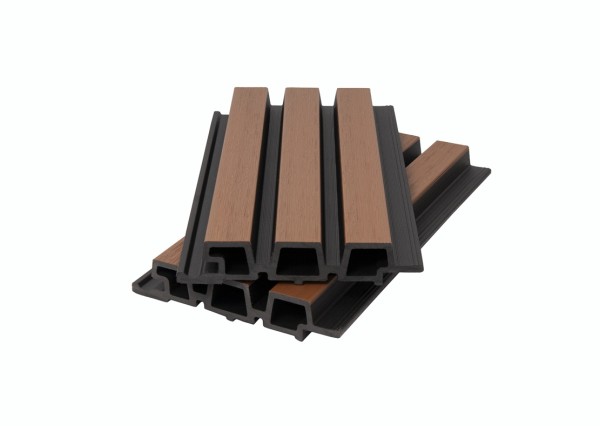 Фасадная панель брусковая двухцветная co-extrusion, sand mix купить в Благовещенске