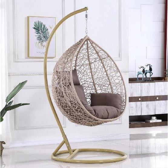 Кресло Подвесное из искусственного ротанга AFM-169A-LB Beige купить в Благовещенске