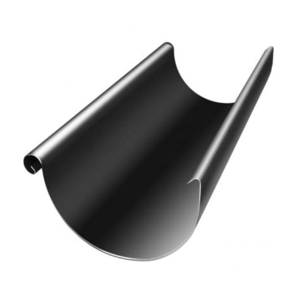 Водосток Grand Line 125x90 – Желоб 3м RAL 9005 купить в Благовещенске