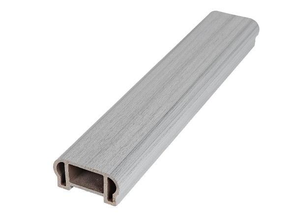 Перила верхнее фигурное Woodvex Co-Extrusion Серый купить в Благовещенске