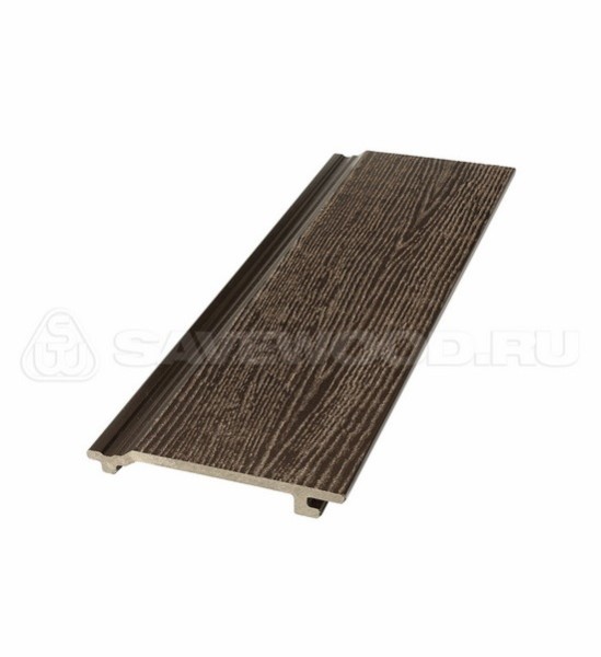 Сайдинг из дпк savewood sw-sorbus радиальный распил темно-коричневый купить в Благовещенске