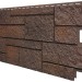 Фасадная панель VOX Sandstone (Сандстоун) темно коричневый купить в Благовещенске