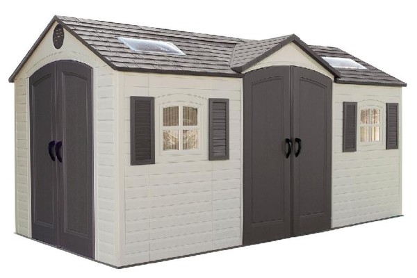 Сарай пластиковый LifeTime 15x8 DD купить в Благовещенске