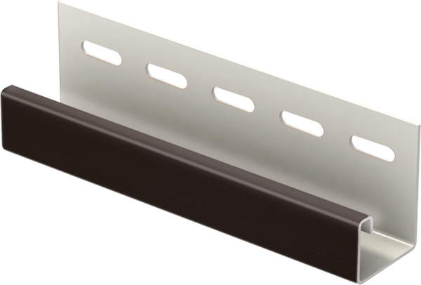J-планка к Софиту PRO Тёмно коричневый купить в Благовещенске