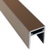 П-профиль Алюминиевый EasyDecking 35x25 Венге купить в Благовещенске