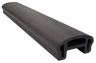 Перила вехнее фигурное Woodvex Select Графит купить в Благовещенске