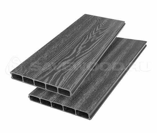Грядочная доска ДПК 3D Savewood SW Rumex Графит купить в Благовещенске