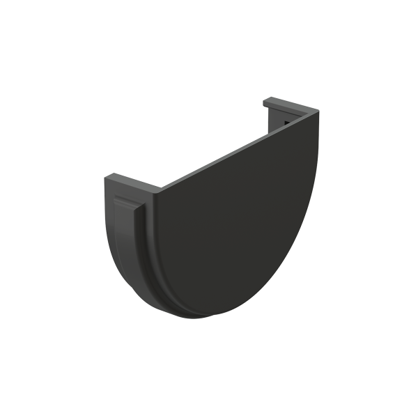 Заглушка желоба Docke Premium Графит купить в Благовещенске