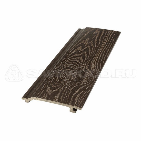 Сайдинг из дпк savewood sw-sorbus тангенциальный распил темно-коричневый купить в Благовещенске