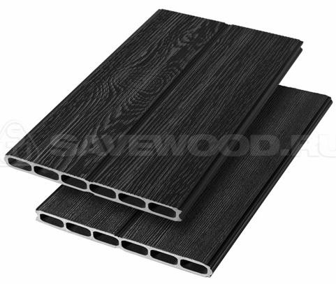 Грядочная доска ДПК 3D Savewood SW Laurus чёрный купить в Благовещенске