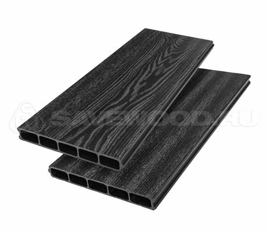 Грядочная доска ДПК 3D Savewood SW Rumex Чёрный купить в Благовещенске