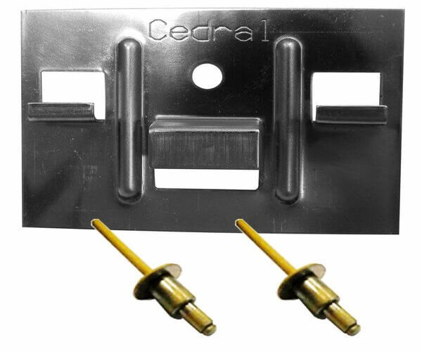 КЛЯММЕР + ЗАКЛЁПКА ДЛЯ CEDRAL CLICK 250 ШТ купить в Благовещенске