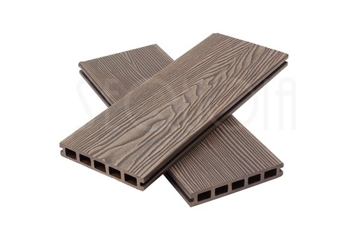 Доска террасная ДПК 3D SEQUOIA DUAL WOOD BROWN купить в Благовещенске