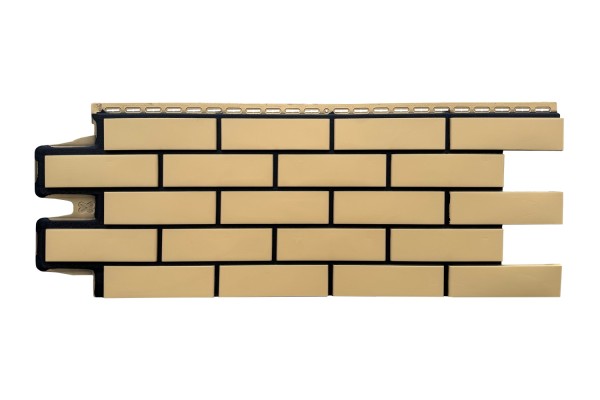 ФП Grand Line клинкерный кирпич ПРЕМИУМ Песочный (шов RAL 9005) купить в Благовещенске