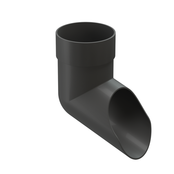 Наконечник для водосточной трубы Docke Premium Графит купить в Благовещенске