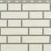 Фасадная панель Альта-Профиль, Кирпич Клинкерный, Белый купить в Благовещенске