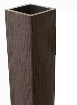 Столб опорный Woodvex Co-Extrusion Венге купить в Благовещенске