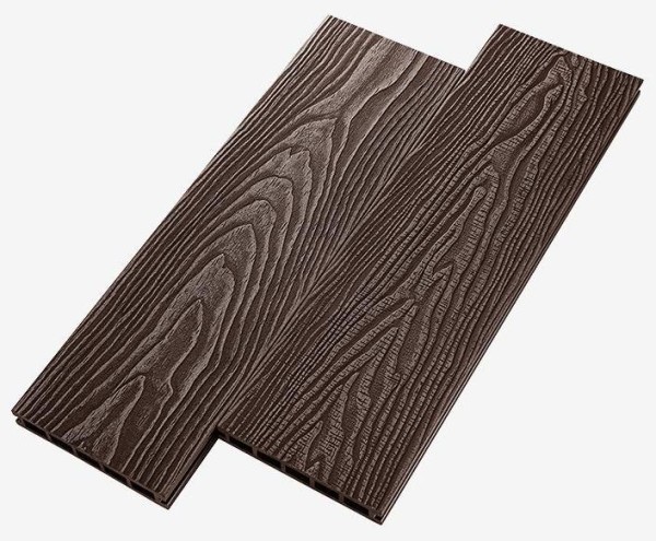 Террасная доска из ДПК RusDecking Unodeck Vintage - Венге купить в Благовещенске