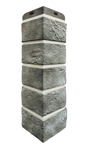 Угол Grand Line состаренный кирпич Элит гранит, ШОВ белый купить в Благовещенске