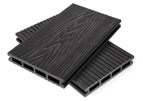 Террасная доская ДПК NanoWood Nature 3D пустотелая Графит купить в Благовещенске
