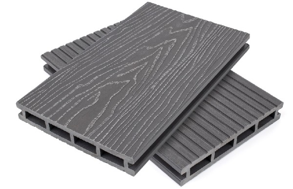 Террасная доская ДПК NanoWood Nature 3D пустотелая Серый купить в Благовещенске