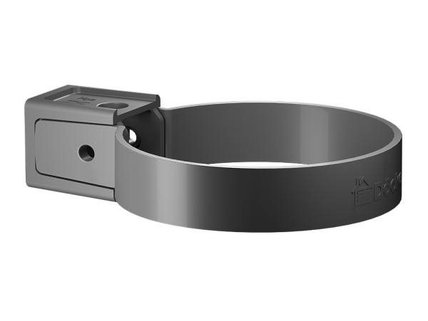 Хомут универсальный для водосточной трубы Docke Premium Графит купить в Благовещенске
