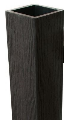 Столб опорный Woodvex Co-Extrusion Графит купить в Благовещенске