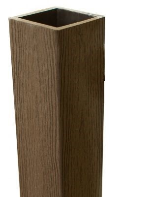 Столб опорный Woodvex Co-Extrusion Кофе купить в Благовещенске