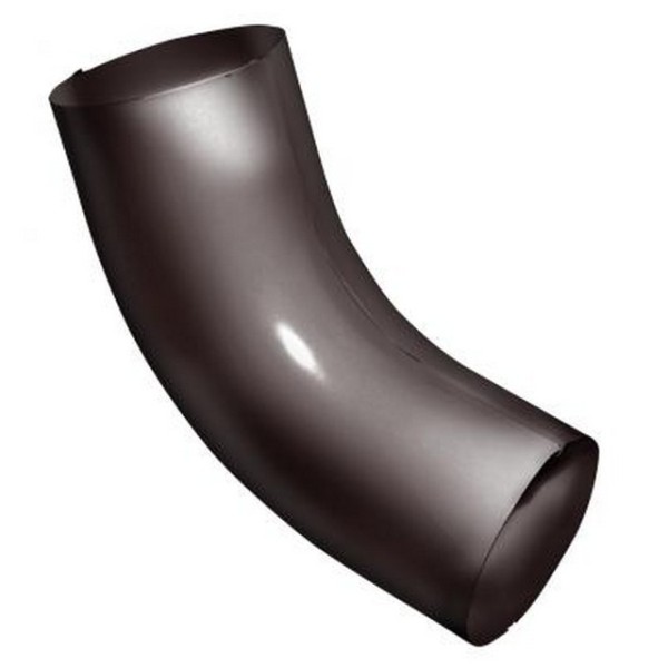 Водосток Grand Line 125x90 – Колено трубы RAL 8017 купить в Благовещенске